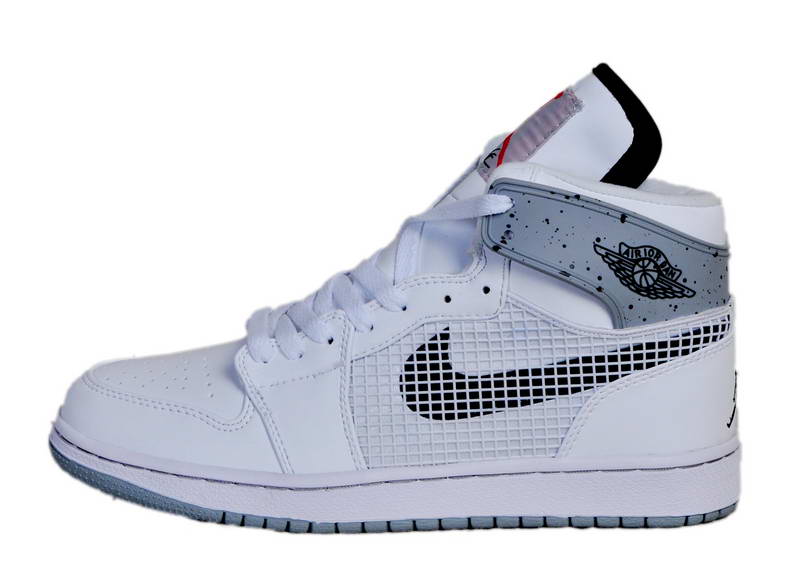 Nike Air Jordan 1 Retro 89 Cement gray White (1)